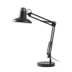 SNAP DARK GREY READING LAMP 1XE27 FARO – 57401