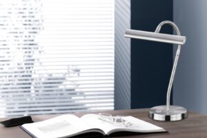 Πορτατίφ Trio Lighting LED 4W  Νίκελ Ματ Μεταλλικό Step Dimmable 380lm 3000K  579790107