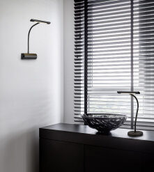 Επιτραπέζιο Φωτιστικό Trio Lighting CURTIS Μαύρο Ματ Μεταλλικό Λειτουργία αφής 4 επιπέδων – 579790132