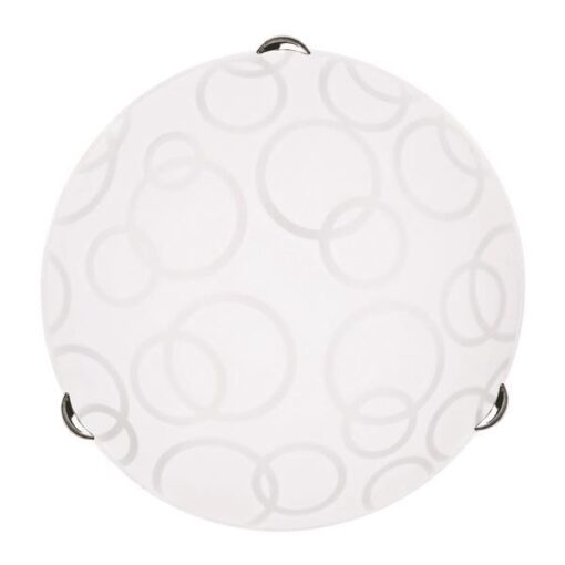 ΠΛΑΦΟΝΙΕΡΑ ΤΟΙΧΟΥ “LEIA” Φ40 2ΧΕ27 ΛΕΥΚΟ/ ΝΙΚΕΛ EUROLAMP 145-22402