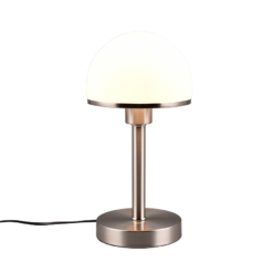Επιτραπέζιο Φωτιστικό Trio Lighting JOOST II  1x E27 Νίκελ Ματ Μεταλλικό αφής   – 592300107