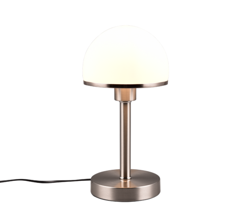 Επιτραπέζιο Φωτιστικό Trio Lighting JOOST II 1x E27 Νίκελ Ματ Μεταλλικό αφής – 592300107