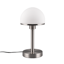 Επιτραπέζιο Φωτιστικό Trio Lighting JOOST II  1x E27 Νίκελ Ματ Μεταλλικό αφής   – 592300107