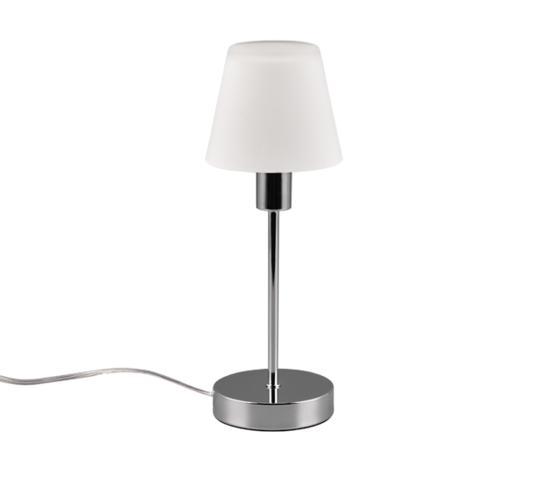 Επιτραπέζιο Φωτιστικό Trio Lighting LUIS II  1x E14 Χρώμιο Μεταλλικό   – 595700106