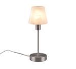 Επιτραπέζιο Φωτιστικό Trio Lighting LUIS II  1x E14 Νίκελ Ματ Μεταλλικό αφής   – 595700107