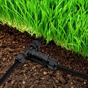 Αδιάβροχος σύνδεσμος προβολέων διπλός Μαύρο σώμα IP68 V-TAC – 5978