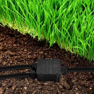 Κουτί Διακλάδωσης Για Διατομή Καλωδίων 8-12mm IP68 Μαύρου Χρώματος  V-TAC – 5980