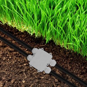 Αδιάβροχο IP68 κουτί διακλάδωσης 4Pin λευκό 2 εξόδων & 2 εισόδων V-TAC – 5983