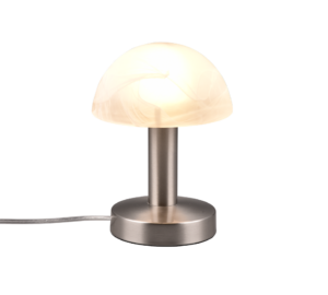 Επιτραπέζιο Φωτιστικό Trio Lighting FYNN II  1x E14 Νίκελ Ματ Μεταλλικό αφής  – 599100107