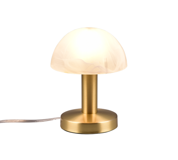 Επιτραπέζιο Φωτιστικό Trio Lighting FYNN II  1x E14 Ορείχαλκος Ματ Μεταλλικό αφής   – 599100108