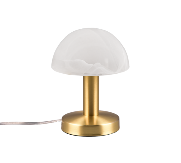 Επιτραπέζιο Φωτιστικό Trio Lighting FYNN II  1x E14 Ορείχαλκος Ματ Μεταλλικό αφής   – 599100108