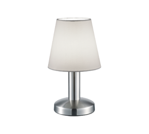 Επιτραπέζιο Φωτιστικό Trio Lighting MATS II 1x E14 Νίκελ Ματ Μεταλλικό αφής- 599700101