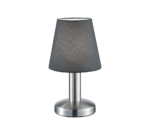 Επιτραπέζιο Φωτιστικό Trio Lighting MATS II 1x E14 Νίκελ Ματ Μεταλλικό αφής – 599700142