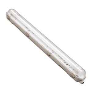 ΦΩΤΙΣΤΙΚΟ ΣΤΕΓΑΝΟ ΓΙΑ LED TUBE ME INOX CLIPS 1×1.50m EUROLAMP 147-56062