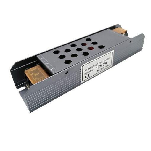 ΤΡΟΦΟΔΟΤΙΚΟ ΜΕΤΑΛΛΙΚΟ SLIM 24V DC 36W IP20 EUROLAMP – 145-71131