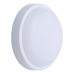 ΦΩΤΙΣΤΙΚΟ ΤΟΙΧΟΥ ΣΤΡΟΓΓΥΛΟ LED 18W Φ200×55 4000K IP54 ΛΕΥΚΟ PLUS EUROLAMP 145-20016