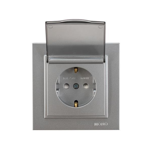 ΠΡΙΖΑ ΣΟΥΚΟ ΚΑΠΑΚΙ 16A ΛΕΥΚΗ ΚΟΥΜΠΩΤΟΣ ΜΕ ΠΑΙΔΙΚΗ ΠΡΟΣΤΑΣΙΑ ΑΣΗΜΙ EUROLAMP – 152-10435