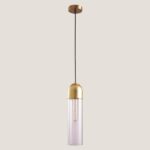 ΦΩΤΙΣΤΙΚΟ ΚΡΕΜΑΣΤΟ ΜΟΝΟ  Ε14X1 ΔΙΑΦΑΝΟ/ΧΡΥΣΟ EUROLAMP 144-40012