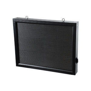 GloboStar® DISPLAY 90803 LED Scrolling Display 64x48cm – Κυλιόμενη Ψηφιακή Πινακίδα / Επιγραφή Μονής Όψης P10 LED SMD AC 220-240V – Λειτουργία μέσω Wi-Fi με Εφαρμογή APP – Αισθήτηρας Θερμοκρασίας και Υγρασίας – Αδιάβροχο IP65 – Μ72 x Π9 x Υ56cm – Πορτοκαλί – 1 Χρόνο Εγγύηση