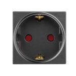 ΠΡΙΖΑ ΣΟΥΚΟ 2 MODULES 16A ΓΡΑΦΙΤΗΣ EUROLAMP – 152-20450