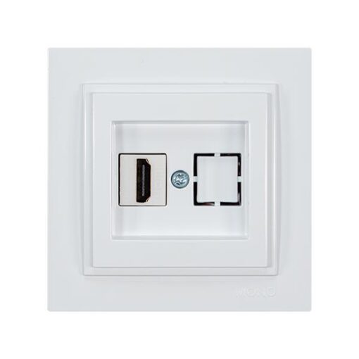 ΠΡΙΖΑ HDMI ΛΕΥΚΗ EUROLAMP – 152-10161