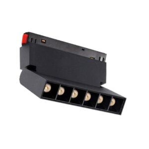 ΣΠΟΤ ΜΑΓΝΗΤΙΚΗΣ ΡΑΓΑΣ LED 6W 24° 4000Κ CX20-DQ01 ΜΑΥΡΟ EUROLAMP – 145-59932