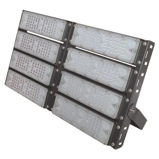 ΠΡΟΒΟΛΕΑΣ LED SMD 8Χ50/400W AC100-240V ΜΑΥΡΟΣ IP65 4000K PLUS EUROLAMP – 146-69008