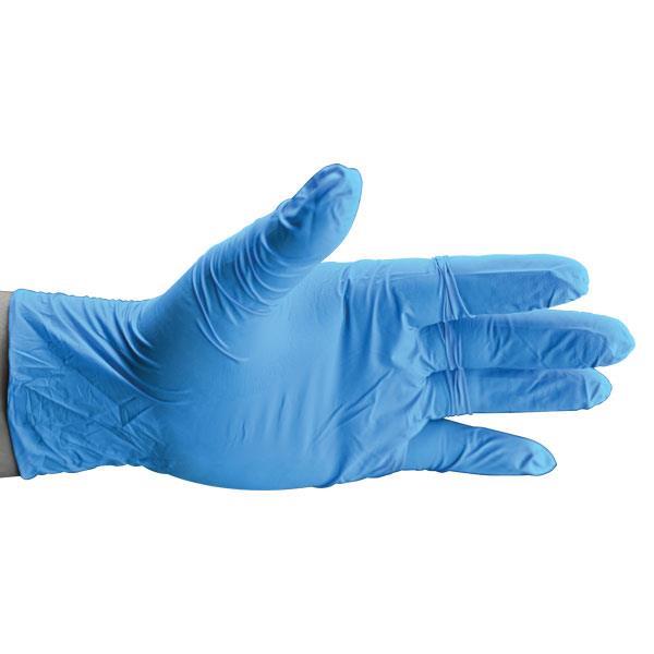 ΓΑΝΤΙΑ ΝΙΤΡΙΛΙΟΥ MIAΣ ΧΡΗΣΗΣ ΧΩΡΙΣ ΠΟΥΔΡΑ ΜΠΛΕ 3,5mil L 100TΕΜ – 147-90987