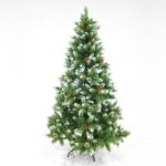 ΔΕΝΤΡΟ ΕΛΑΤΟ ΧΙΟΝΙΣΜΕΝΟ ΜΕ BERRY, 210cm EUROLAMP – 600-30172