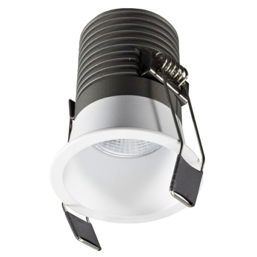 ΣΠΟΤ ΧΩΝΕΥΤΟ 5W Φ40 3000Κ ΛΕΥΚΟ EUROLAMP – 145-65012