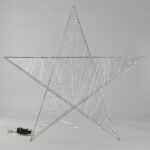 ΑΣΤΕΡΙ ΦΩΤΙΖΟΜΕΝΟ 78cm, 240 LED, ΜΕΤΑΣΧΗΜΑΤΙΣΤΗ, TIMER, ΑΣΗΜΙ ΜΕΤΑΛΛΙΚΟΣ ΣΚΕΛΕΤΟΣ, ΑΣΗΜΙ ΧΑΛΚΙΝΟ ΚΑΛΩΔΙΟ, ΘΕΡΜΟ ΛΕΥΚΟ LED, ΠΡΟΕΚΤΑΣΗ ΠΑΡΟΧΗΣ 5m, IP44 EUROLAMP – 600-22461