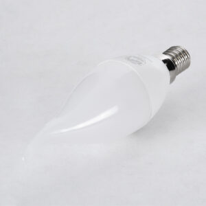 GloboStar® 60008 Λάμπα LED E14 C37T Κεράκι 6W 564lm 260° AC 220-240V IP20 Φ3.7 x Υ12.5cm Θερμό Λευκό 2700K – 3 Years Warranty