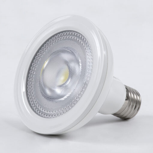 GloboStar® 60093 Λάμπα LED E27 PAR30 Σποτ 15W 1500lm 12° AC 220-240V IP20 Φ9.5 x Υ9.5cm Ψυχρό Λευκό 6000K Dimmable – 3 Χρόνια Εγγύηση
