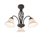 Φωτιστικό Οροφής Trio Lighting 3xE14   Σκουριά Μεταλλικό    – 601000324