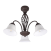 Φωτιστικό Οροφής Trio Lighting 3xE14   Σκουριά Μεταλλικό    – 601000324