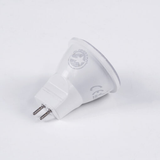 GloboStar® 60108 Σποτ LED GU5.3 MR11 3W 330lm 38° DC 12-24V IP20 Φ3.5 x Υ3.5cm Ψυχρό Λευκό 6000K – 3 Years Warranty