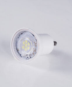GloboStar® 60111 Σποτ LED GU10 MR11 3W 330lm 38° AC 220-240V IP20 Φ3.5 x Υ4cm Ψυχρό Λευκό 6000K – 3 Years Warranty