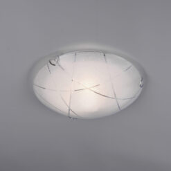 Φωτιστικό Οροφής Trio Lighting   E27 Λευκό Γυαλί    601200100