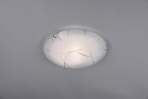 Φωτιστικό Οροφής Trio Lighting   E27 Λευκό Γυαλί    601200100