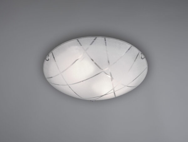 Φωτιστικό Οροφής Trio Lighting   E27 Λευκό Γυαλί    601200200