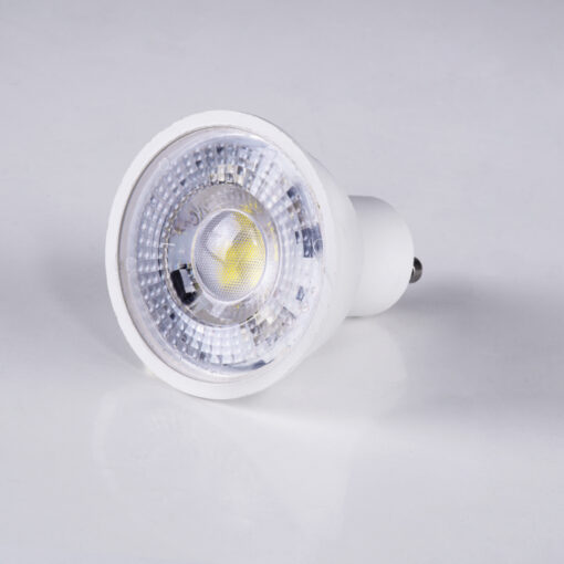 GloboStar® 60120 Σποτ LED GU10 MR16 7W 770lm 38° AC 220-240V IP20 Φ5 x Υ5.2cm Ψυχρό Λευκό 6000K Dimmable – 3 Years Warranty