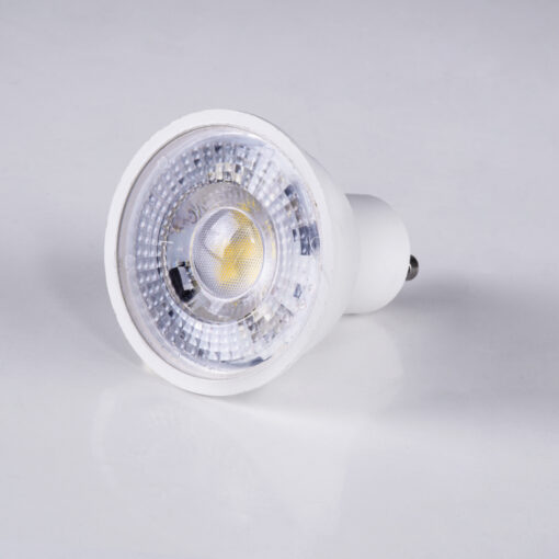 GloboStar® 60121 Σποτ LED GU10 MR16 7W 735lm 38° AC 220-240V IP20 Φ5 x Υ5.2cm Φυσικό Λευκό 4500K Dimmable – 3 Years Warranty