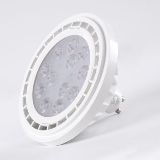 GloboStar® 60130 Σποτ LED GU10 AR111 12W 1164lm 36° AC 220-240V IP20 Φ11 x Υ6.6cm Φυσικό Λευκό 4500K Dimmable – 3 Χρόνια Εγγύηση