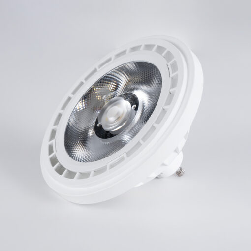 GloboStar® 60134 Σποτ LED GU10 AR111 15W 1410lm 12° AC 220-240V IP20 Φ11 x Υ6.6cm Θερμό Λευκό 2700K Dimmable – 3 Χρόνια Εγγύηση