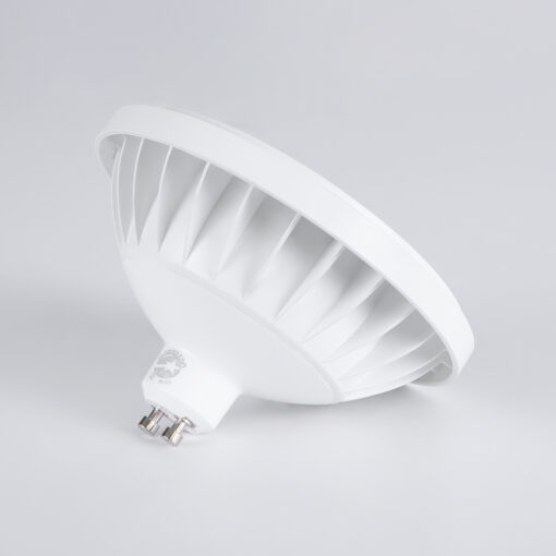 GloboStar® 60134 Σποτ LED GU10 AR111 15W 1410lm 12° AC 220-240V IP20 Φ11 x Υ6.6cm Θερμό Λευκό 2700K Dimmable – 3 Χρόνια Εγγύηση