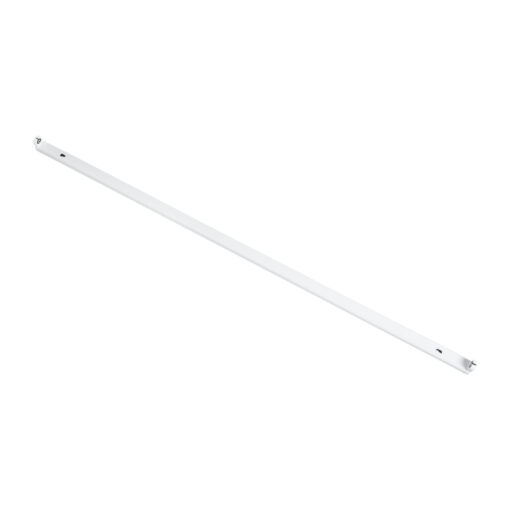 GloboStar® TUBATO 60149 Μεταλλικό Σκαφάκι για 1 x Λάμπα 120CM T8 G13 LED AC 220-240V IP20 Μ120 x Π3.4 x Υ4.3cm – 5 Χρόνια Εγγύηση