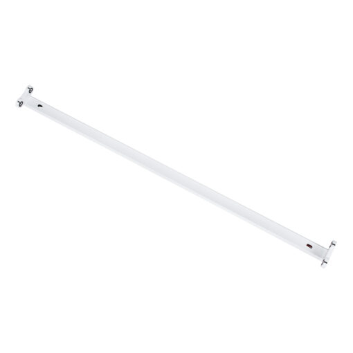 GloboStar® TUBATO 60152 Μεταλλικό Σκαφάκι για 2 x Λάμπες 90CM T8 G13 LED AC 220-240V IP20 Μ90 x Π7.2 x Υ4cm – 5 Χρόνια Εγγύηση