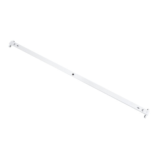 GloboStar® TUBATO 60153 Μεταλλικό Σκαφάκι για 2 x Λάμπες 120CM T8 G13 LED AC 220-240V IP20 Μ120 x Π7.2 x Υ4cm – 5 Χρόνια Εγγύηση