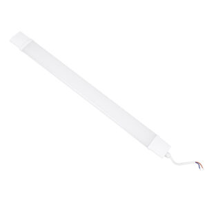GloboStar® 60163 LED Γραμμικό Βιομηχανικό Φωτιστικό Tri-Proof 60cm 18W 1936lm 120° AC 220-240V Αδιάβροχο IP65 Μ60 x Π6 x Υ4cm Θερμό Λευκό 2700K – 3 Χρόνια Εγγύηση