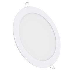 GloboStar® 60190 Χωνευτό LED Panel Φ22cm 20W 2060lm 120° AC 220-240V IP20 Φ22.2 x Υ1.9cm Θερμό Λευκό 2700K – 3 Years Warranty